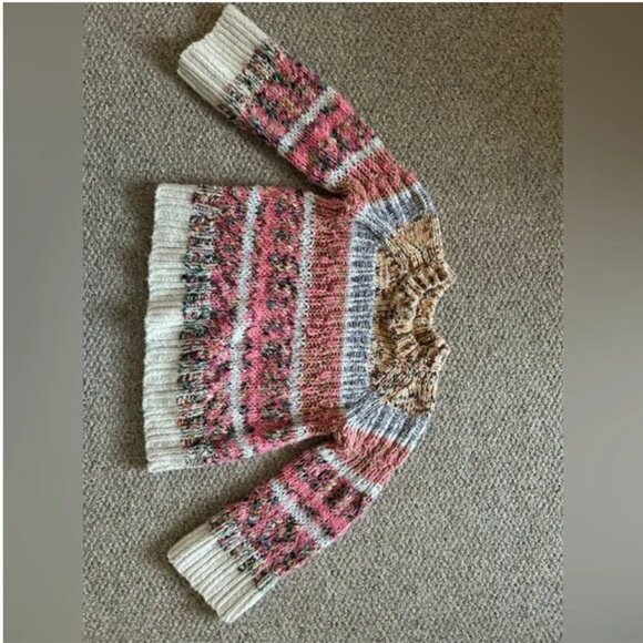 Anthropologie chunky knit sweater size M - Picture 5 of 8